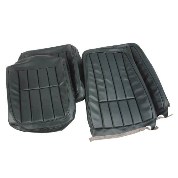 Leather-Like Vinyl Seat Covers- Green For 1969 Corvette