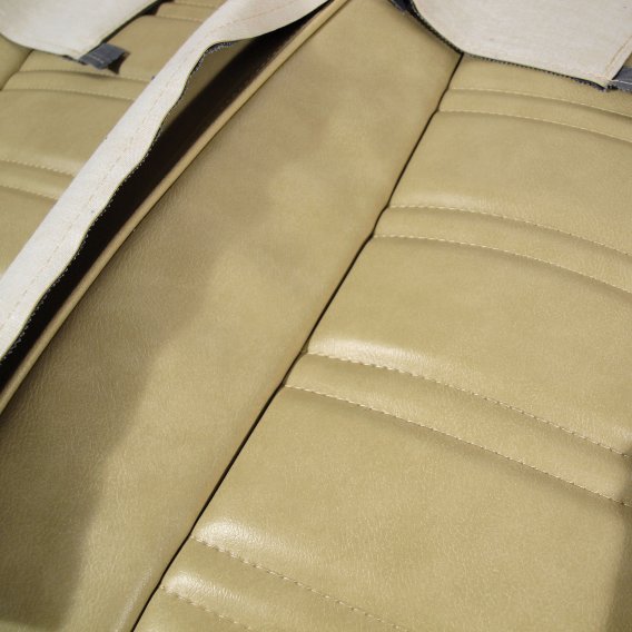 Leather-Like Vinyl Seat Covers- Neutral For 1975 Corvette