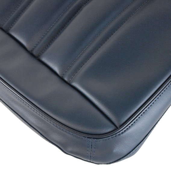 Leather-Like Vinyl Seat Covers Dark Blue For 1975 Corvette