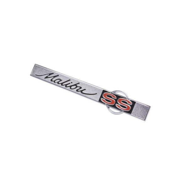 1965 Chevelle Trunk Emblem, "Malibu SS", Sold as Each