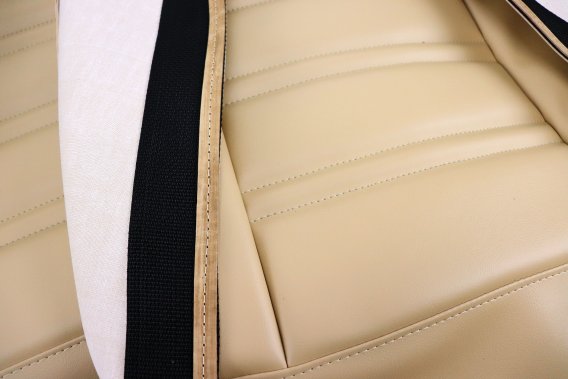 Leather-Like Vinyl Seat Covers- Doeskin For 1978 Corvette