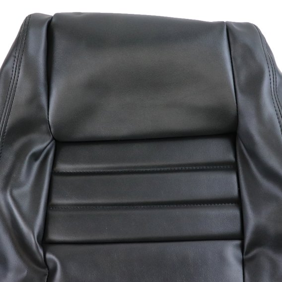 Leather-Like Vinyl Seat Covers Charcoal 4" Bolster For 1982 Corvette