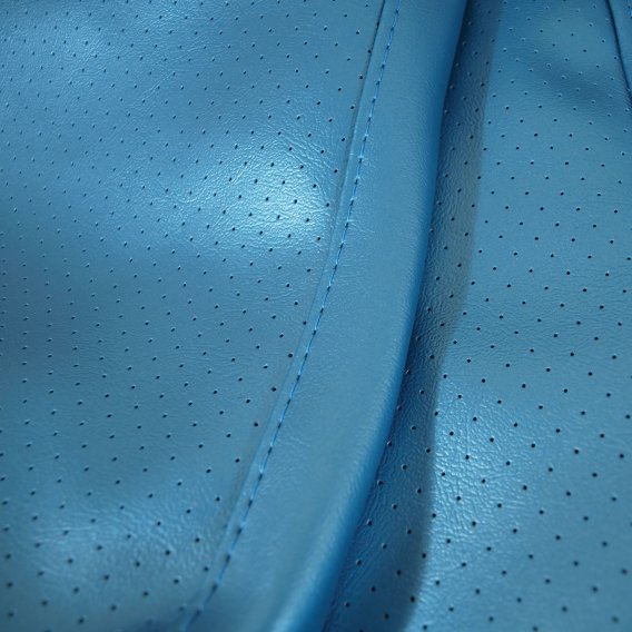 Leather-Like Vinyl Seat Covers Blue Standard For 1986-1988 Corvette