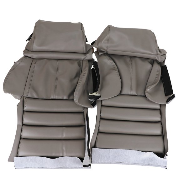 Leather-Like Vinyl Seat Covers Gray Sport For 1989 Corvette