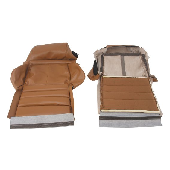 Leather-Like Vinyl Seat Covers Saddle Sport For 1991 Corvette