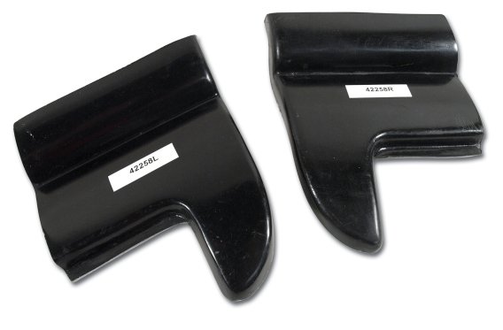 1963-1967 C2 Corvette Lower Fender Tips Rear