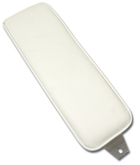 Center Armrest- White Leather For 1964-1966 Corvette