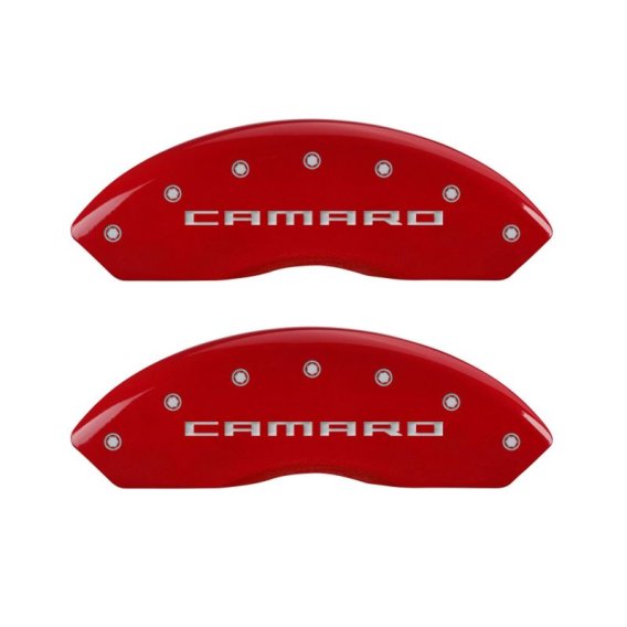 2016-2023 Camaro MGP Caliper Covers Red w/Camaro and RS Logos