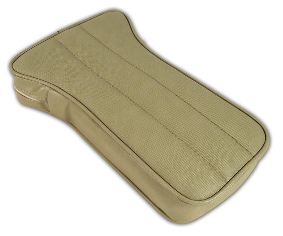 1974-1975 C3 Corvette Reproduction Center Armrest - Neutral Vinyl