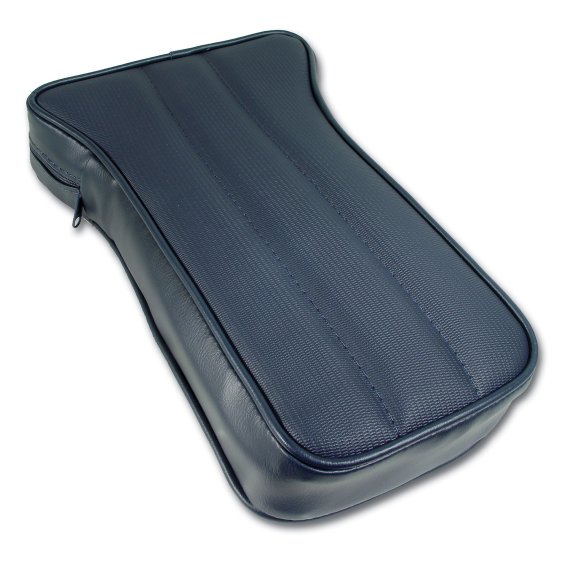 1973-1975 C3 Corvette Reproduction Center Armrest - Dark Blue Vinyl