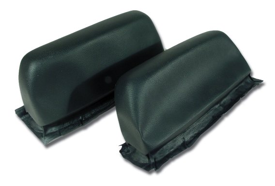 Headrest Covers- Green ABS For 1969 Corvette