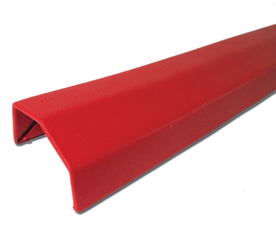 Coupe Rear Window Trim- Red For 1970-1972 Corvette