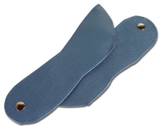 1961 C1 Corvette Convertible Top Lid Tabs Blue