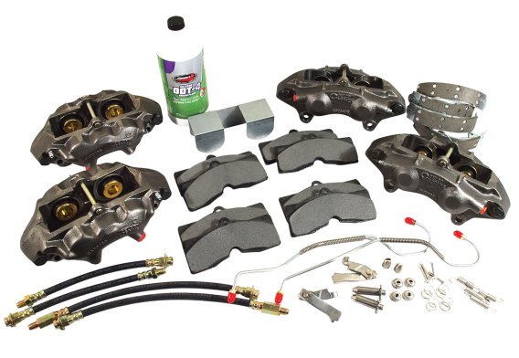 52355SS New Brake liper Set Special 2 O-Ring stings w/ Stainless Steel Sleeves For 65-82 Corvette