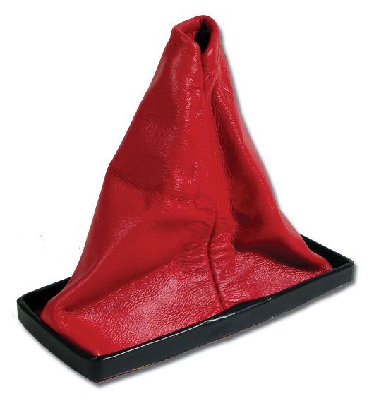 1968-1972 C3 Corvette Shift Boot Red Manual