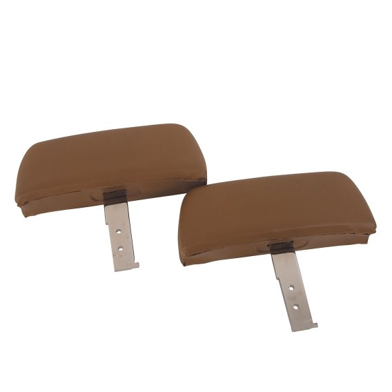 Headrests Saddle Complete W/ABS Covers For 1968-1969 Corvette