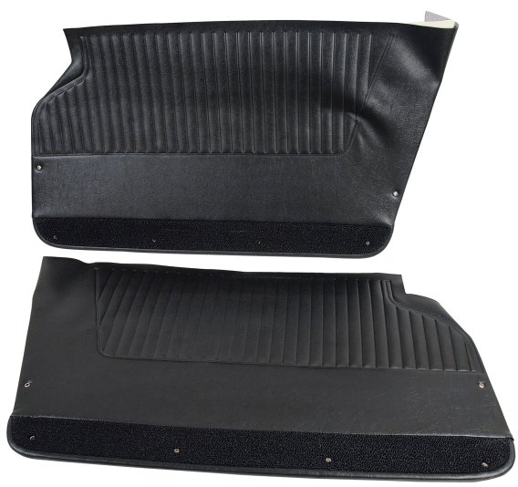 Door Panels- Black For 1963-1964 Corvette