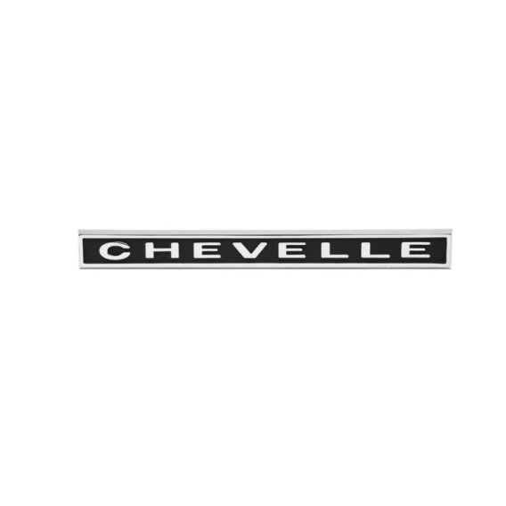 1967 Chevelle Rear Panel Emblem, "Chevelle", Sold as Each