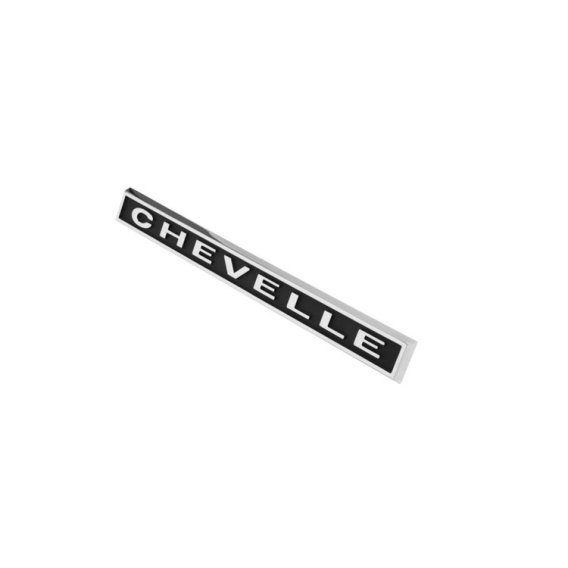 1967 Chevelle Rear Panel Emblem, "Chevelle", Sold as Each