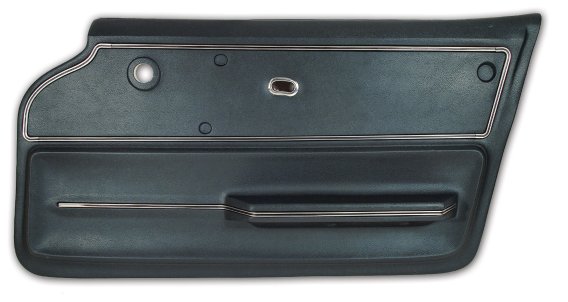 Door Panel Green Convertible W/Trim RH For 1965-1966 Corvette