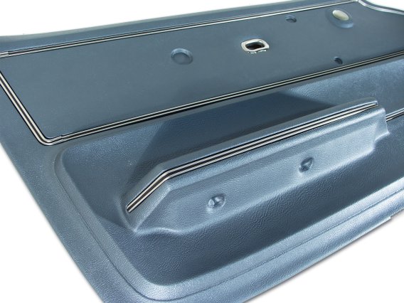 Door Panel- Teal Coupe W/Trim LH For 1967 Corvette