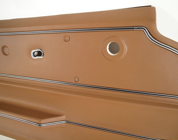 Door Panel- Saddle Convertible W/Trim LH For 1967 Corvette