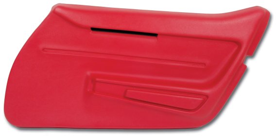 Door Panel- Red RH For 1968 Corvette