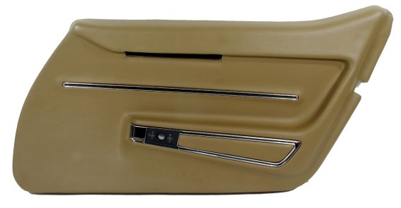 Door Panel- Saddle W/Trim RH For 1968 Corvette