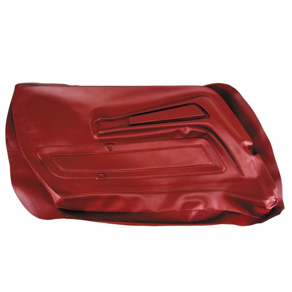 Door Panel Skin- Oxblood LH For 1973-1975 Corvette