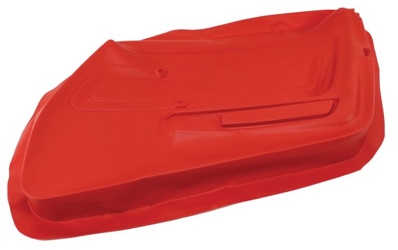 Door Panel Skin- Red RH For 1970-1972 Corvette