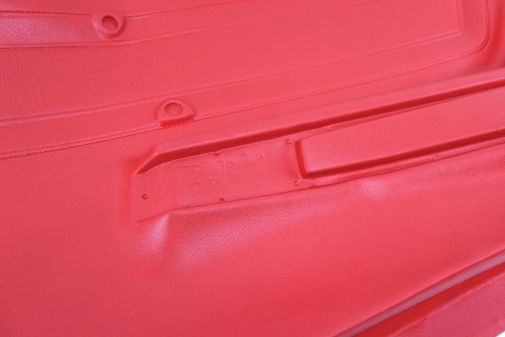 Door Panel Skin- Red RH For 1970-1972 Corvette