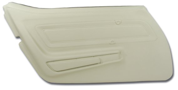 Door Panel- White LH For 1976 Corvette