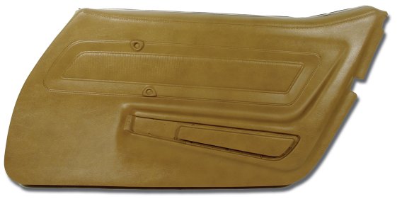 Door Panel- Medium Saddle RH For 1973-1975 Corvette