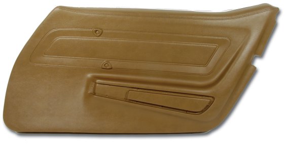 Door Panel- Dark Saddle RH For 1970-1972 Corvette