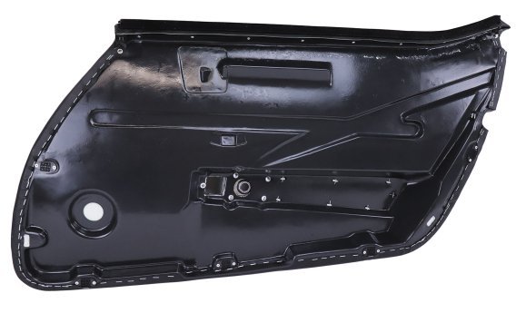 Door Panel- Black Standard LH For 1970-1976 Corvette