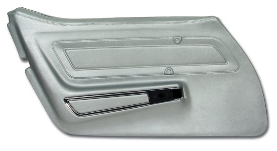 Door Panel- Silver Standard LH For 1974-1975 Corvette