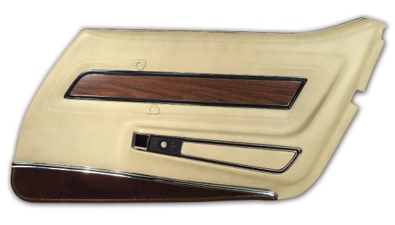 Door Panel- Neutral Deluxe RH For 1974-1975 Corvette