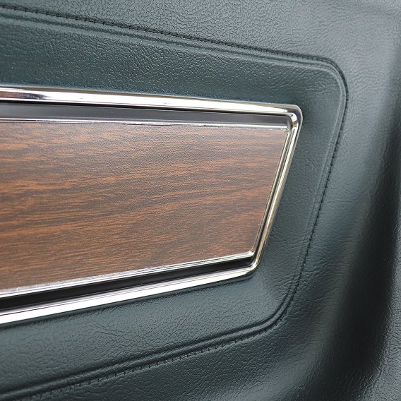 Door Panel- Blue Green Deluxe RH For 1976 Corvette