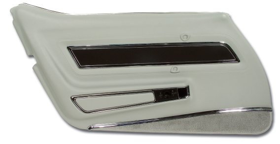 Door Panel- Smoke Deluxe LH For 1977 Corvette