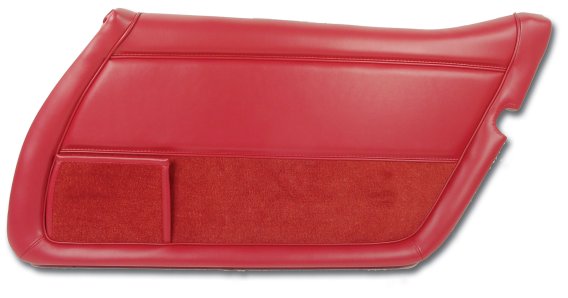 Door Panel- Red RH For 1978-1980 Corvette