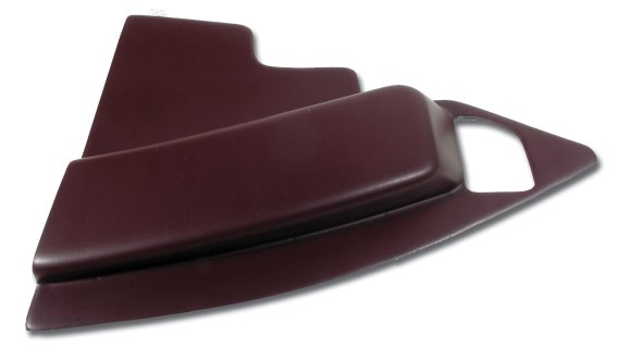 1965 C2 Corvette Radio Side Panel Maroon RH