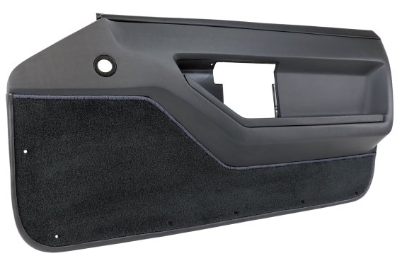 Door Panel- Graphite Deluxe Coupe RH For 1984-1987 Corvette