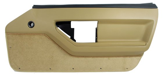 Door Panel- Saddle Deluxe Coupe RH For 1984-1987 Corvette