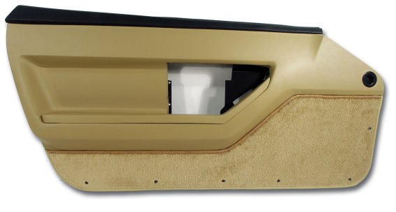 Door Panel Saddle Deluxe Convertible LH For 1986-1987 Corvette