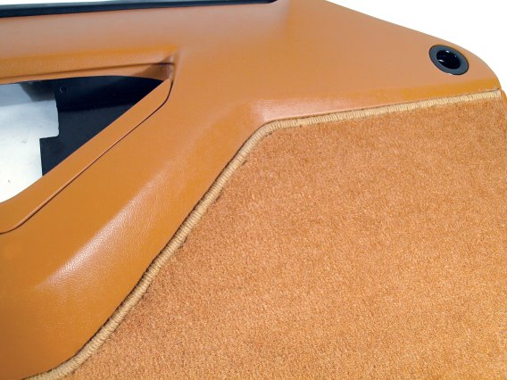 Door Panel Saddle Deluxe Convertible LH For 1988-1989 Corvette