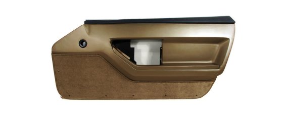 Door Panel Bronze Deluxe Convertible RH For 1986-1987 Corvette