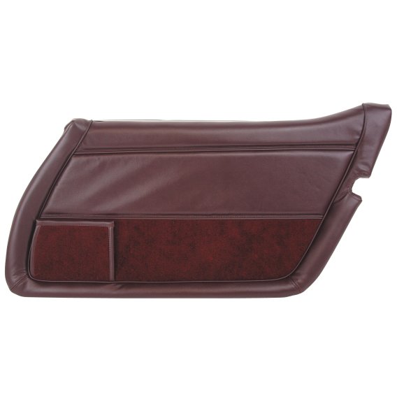 Leather Door Panel- Claret RH For 1980 Corvette