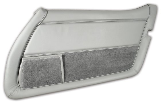 Leather Door Panel- Gray RH For 1982 Corvette