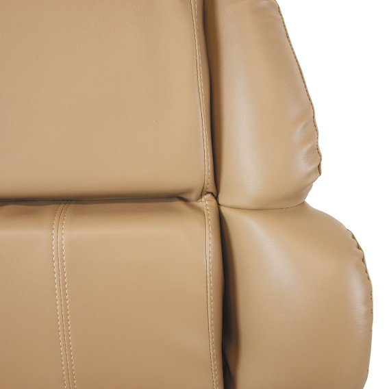 Mounted "Leather-Like" Vinyl Seat Covers Beige Standard For 1993 Corvette