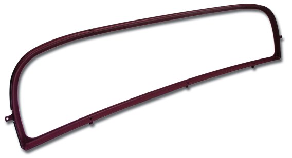 1973-1975 C3 Corvette Coupe Rear Window Frame Oxblood